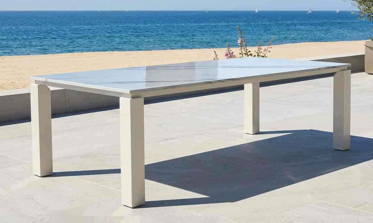 Exclusiver Gartentisch Keramik 25 Jahre Garantie