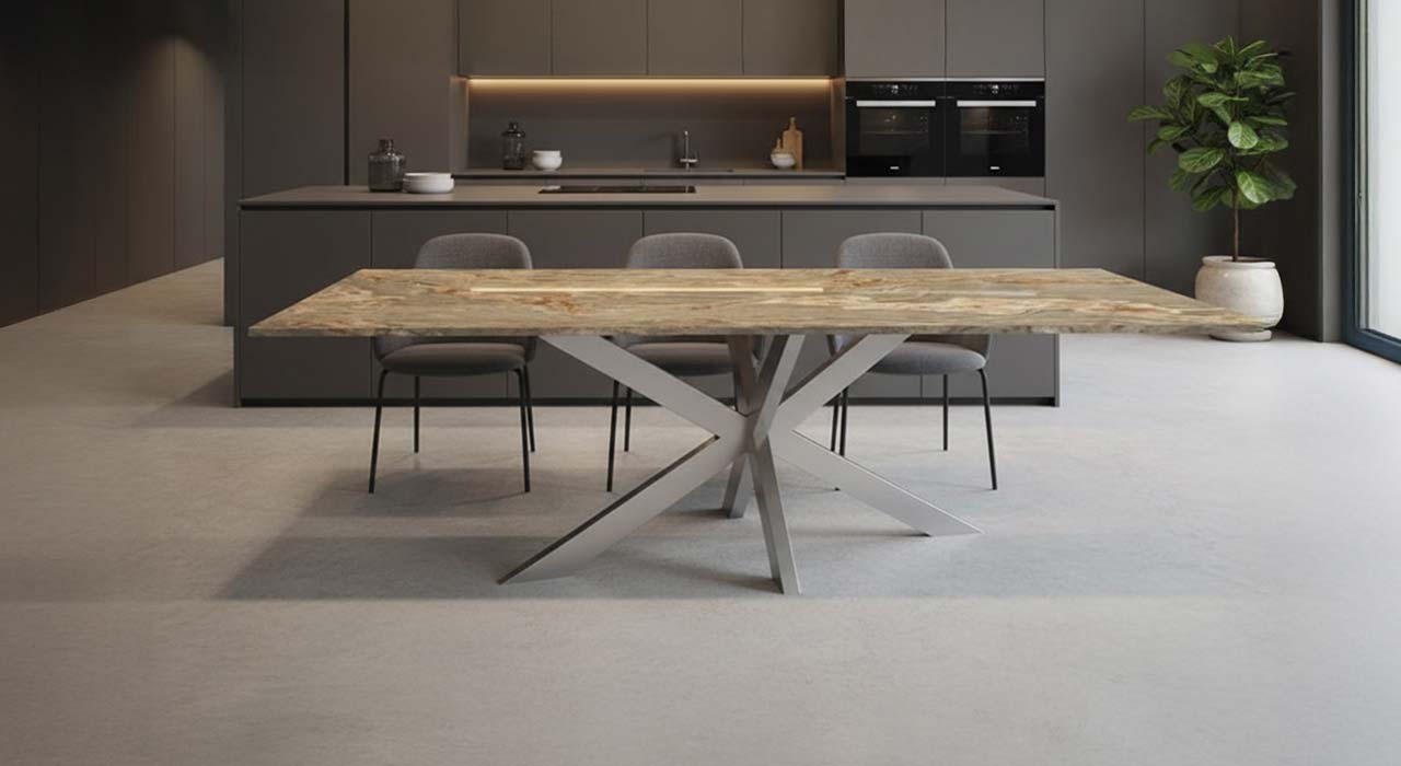 Lumu mit Steinplatte Juparana nach Mass online konfigurieren