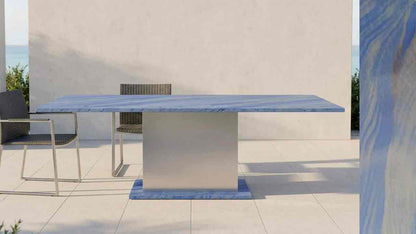 Luxus Gartentisch Granit